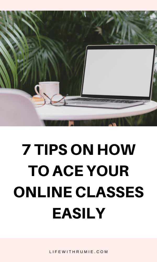 tips for online classes