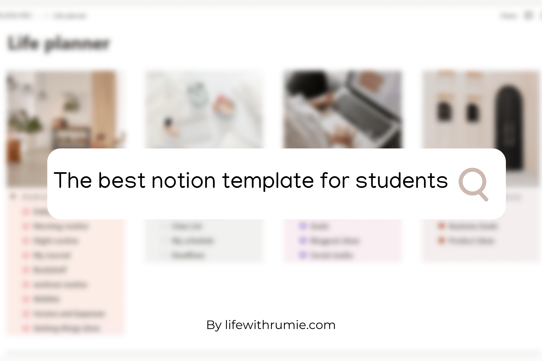 notion template for students