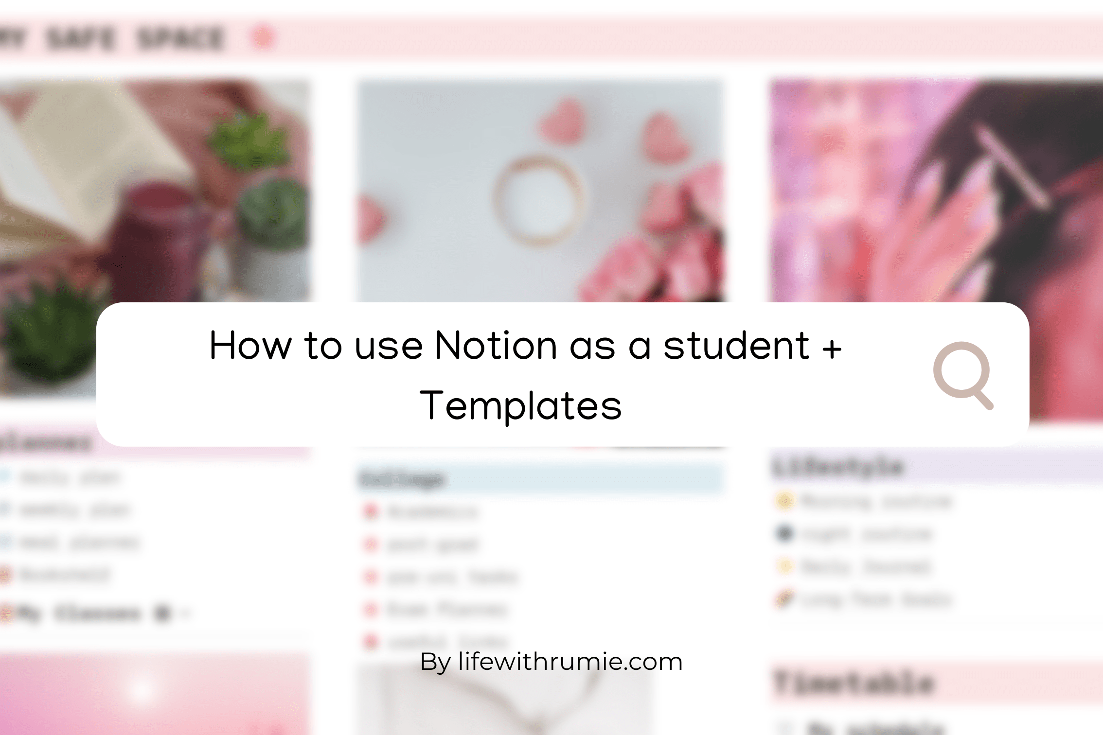 how to use notion as a student